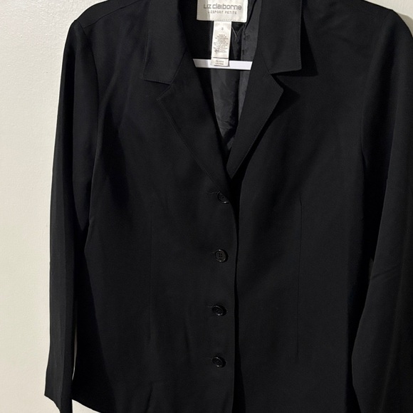 Liz Claiborne Elegant Black Suit Jacket - Picture 1 of 8